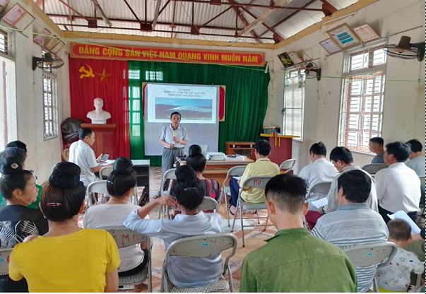 Hội Nông dân xã Lóng Sập phối hợp tập huấn chuyển giao khoa học kỹ thuật cho hội viên nông dân