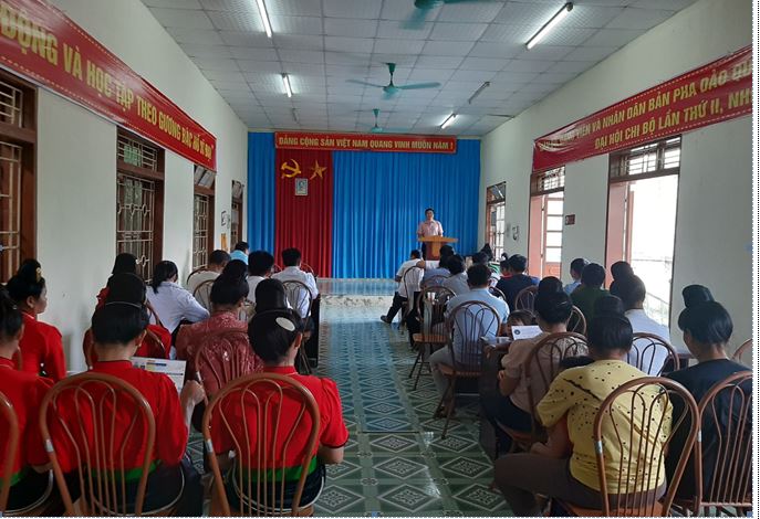 Hội Nông xã Mường Sại huyện Quỳnh Nhai Phối hợp Hội nghị tuyên truyền về bảo hiểm cho hội viên