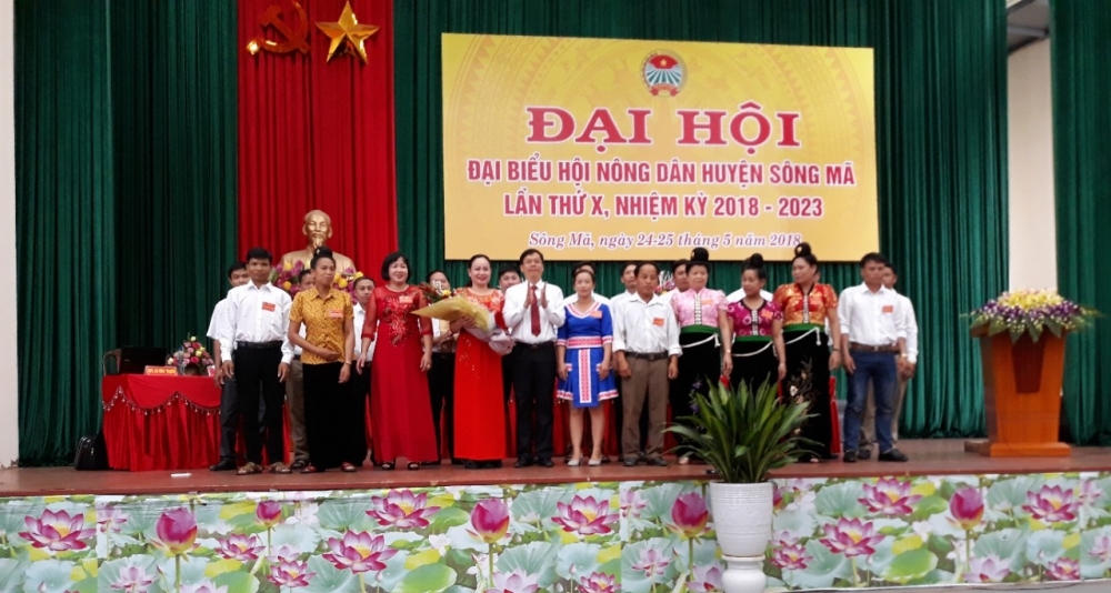 Đại hội Hội Nông dân huyện Sông Mã lần thứ X, nhiệm kỳ 2018-2023
