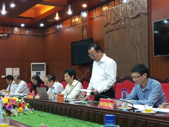 Đoàn Kiểm tra của Ban Chỉ đạo Đề án 61 Trung ương làm việc tại Sơn La