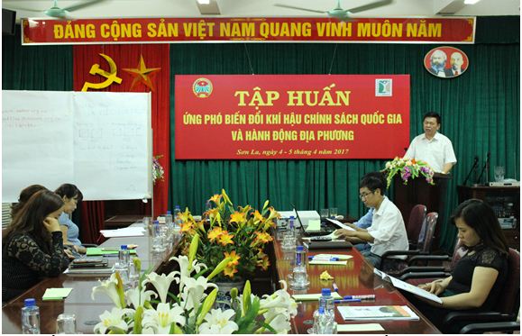 Dự án “Biến đổi khí hậu và người dân tộc  thiểu số ở miền Bắc Việt Nam” tại Sơn La