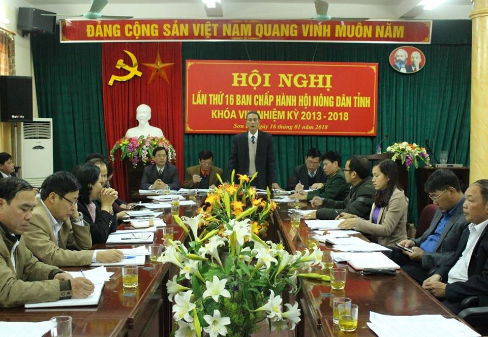 Hội nghị Ban Chấp hành Hội Nông dân tỉnh Sơn La lần thứ 16 khóa VIII (nhiệm kỳ 2013-2018)