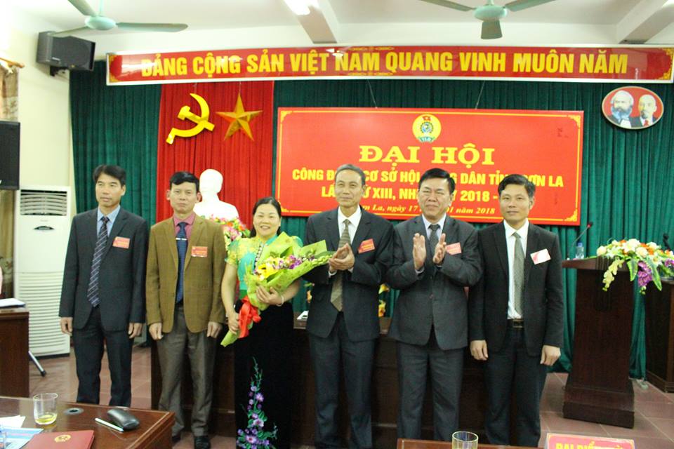 Tổ chức thành công Đại hội công đoàn cơ sở Hội Nông dân tỉnh Sơn La